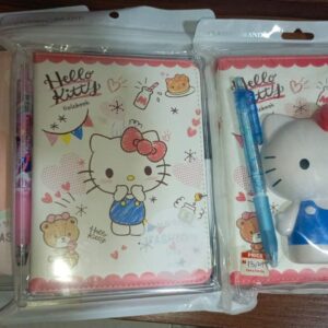 3D Squishy Notebook with mascot ballpoint pen